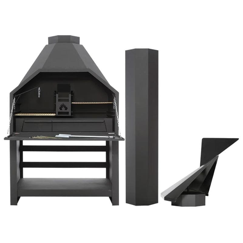 Hexagon Freestanding BBQ