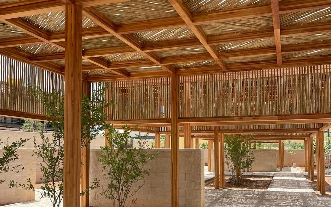 Cape Reed timber construction project