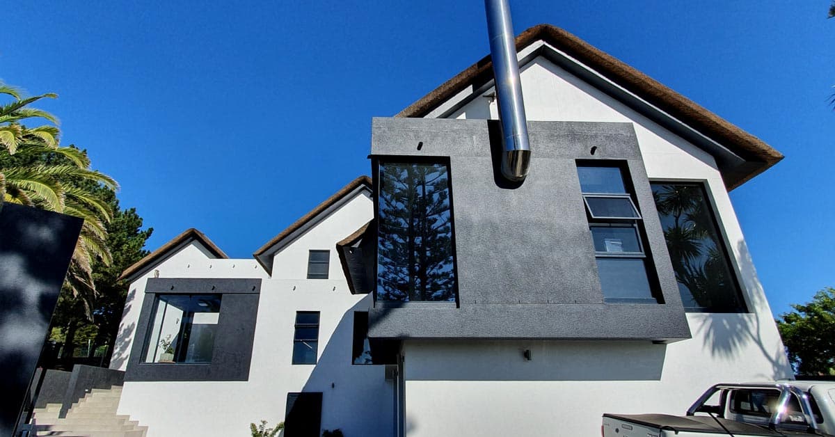 Contemporary Thatched Roof Project in Cape Town