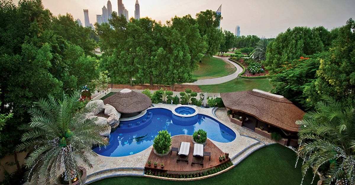 Creating your own personal resort at home