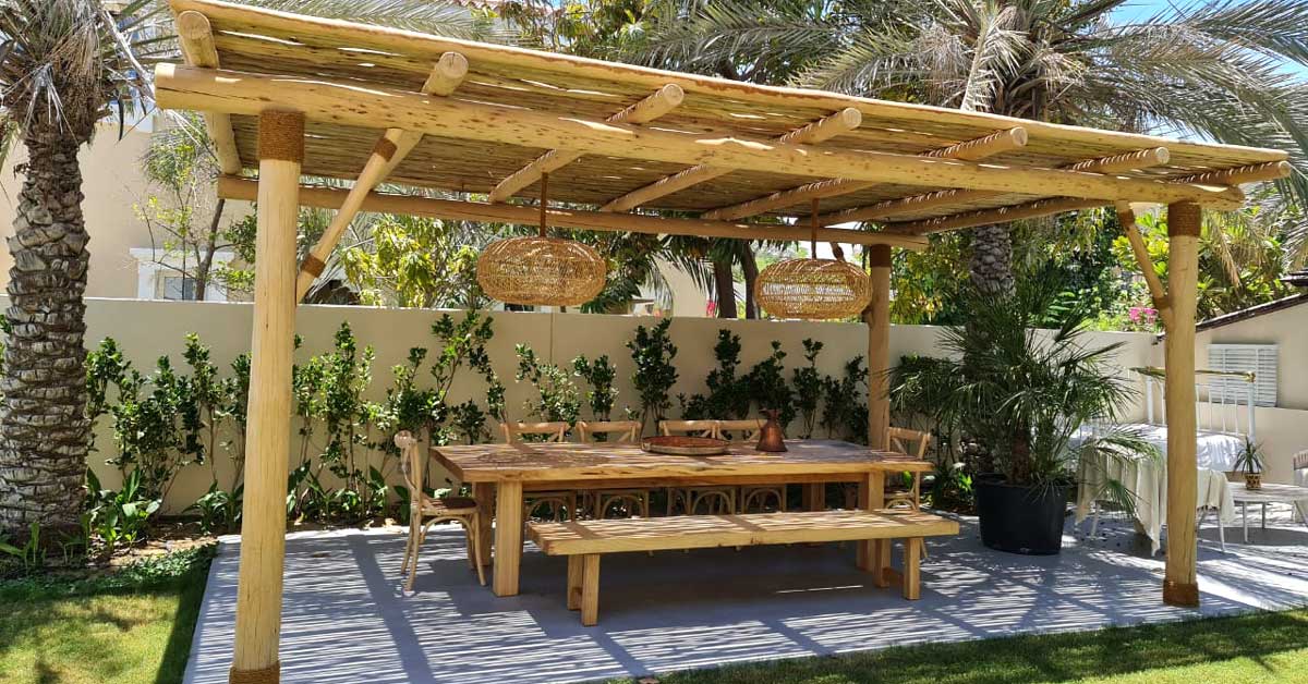 Why Invest in a Wooden Pergola in Dubai?